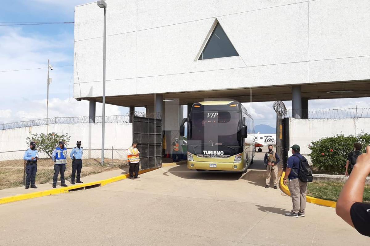 Estados Unidos llega “blindada” a San Pedro Sula para enfrentar a Honduras