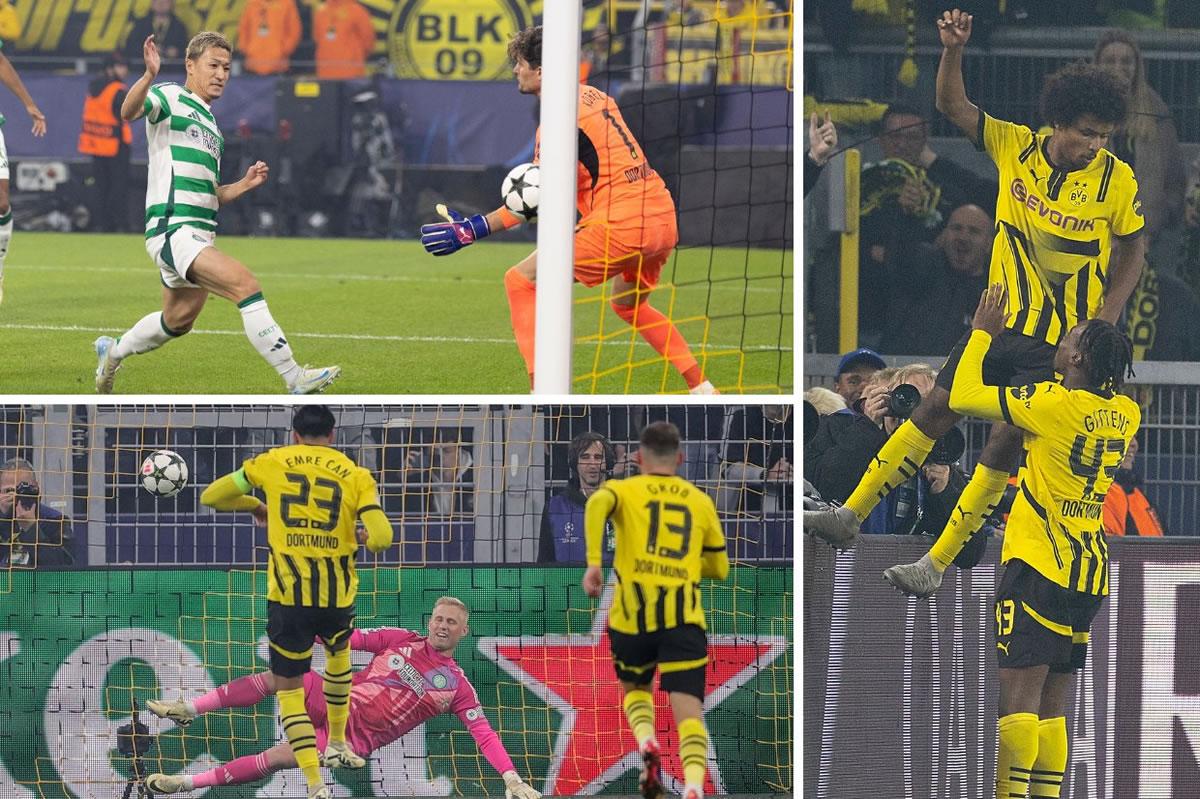 El Celtic no ha podido poner resistencia contra un gran Borussia Dortmund.