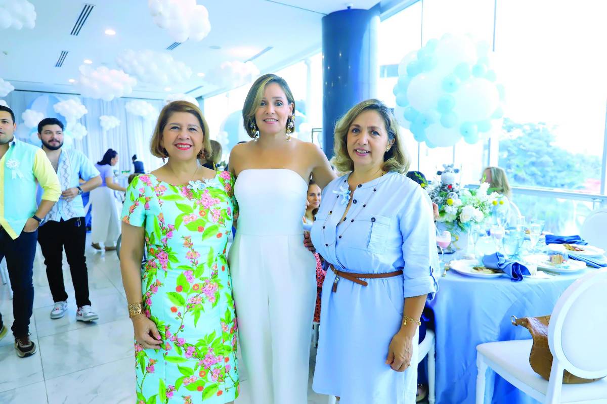 Baby shower para el primogénito de Sadia y Rolando Martínez
