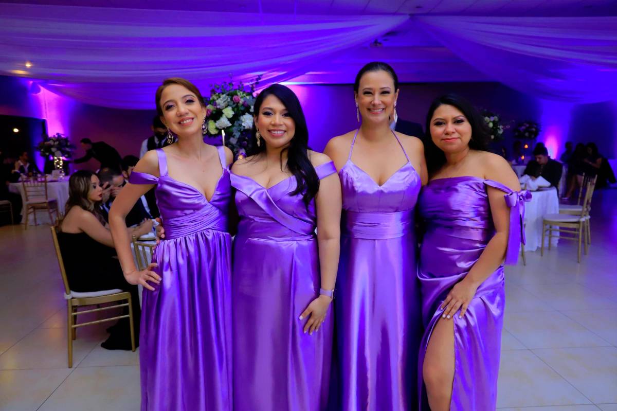 Marcelo Gargano y Sonja Mejía celebran romántica boda