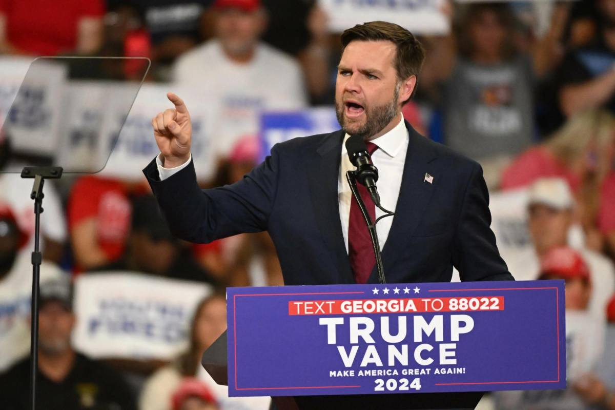 El candidato republicano a la vicepresidencia de EEUU, JD Vance.