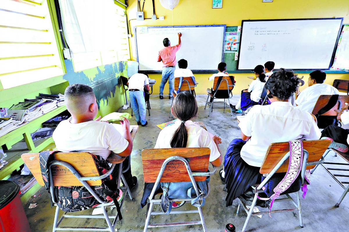 Unos 85,000 alumnos aplazados este año en Honduras