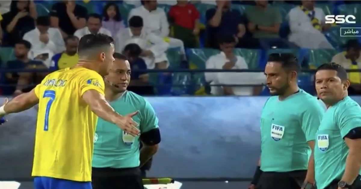Saíd Martínez le anula dos goles a Cristiano Ronaldo en Arabia Saudita Saíd Martínez le anula dos goles a Cristiano Ronaldo en Arabia Saudita
