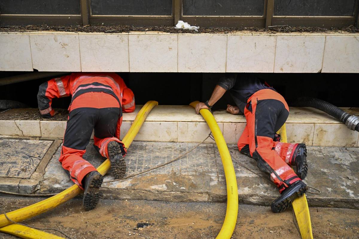 Una dana deja fuertes lluvias, inundaciones y caos en España