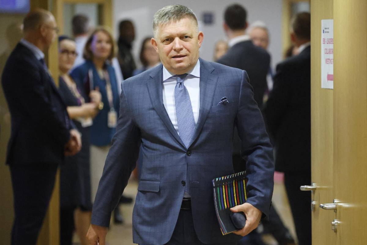 El primer ministro eslovaco, Robert Fico.