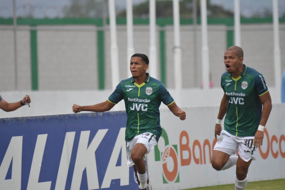 José Aguilera gritó a todo pulmón su gol ante Motagua.