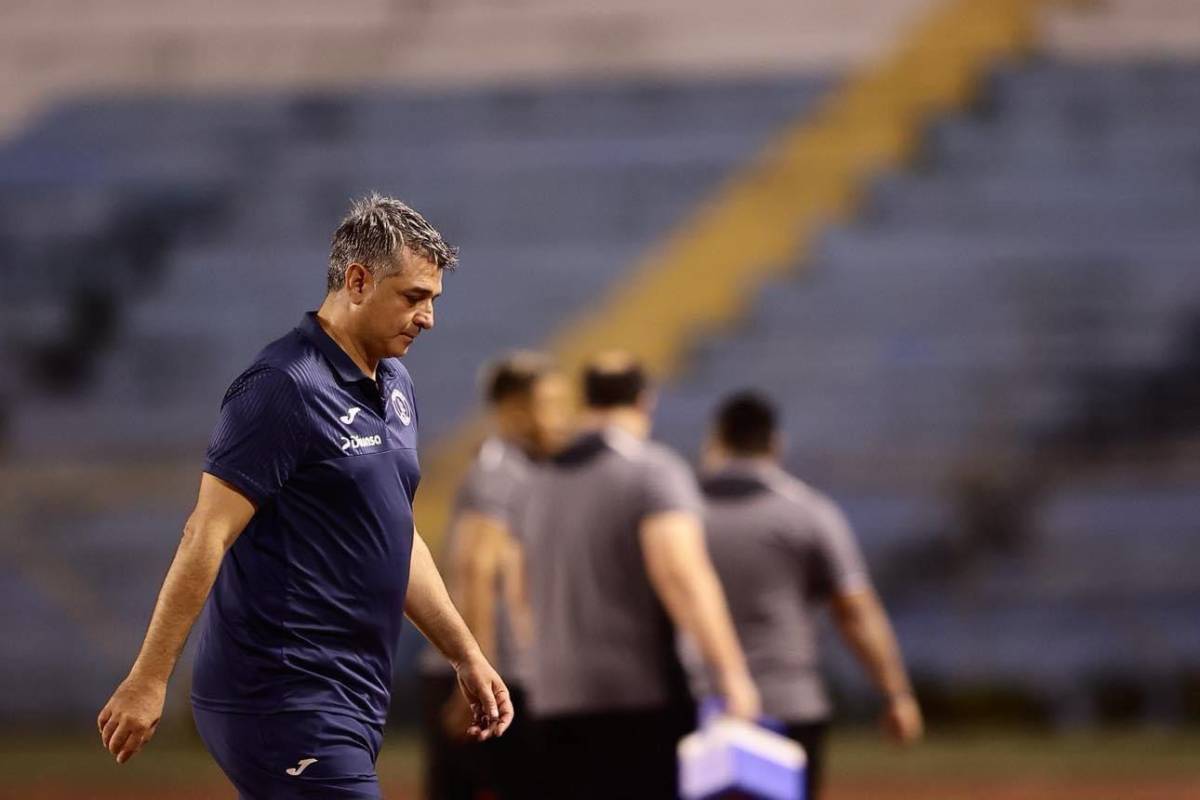 La reacción de Diego Vázquez tras la derrota de Motagua ante Real España