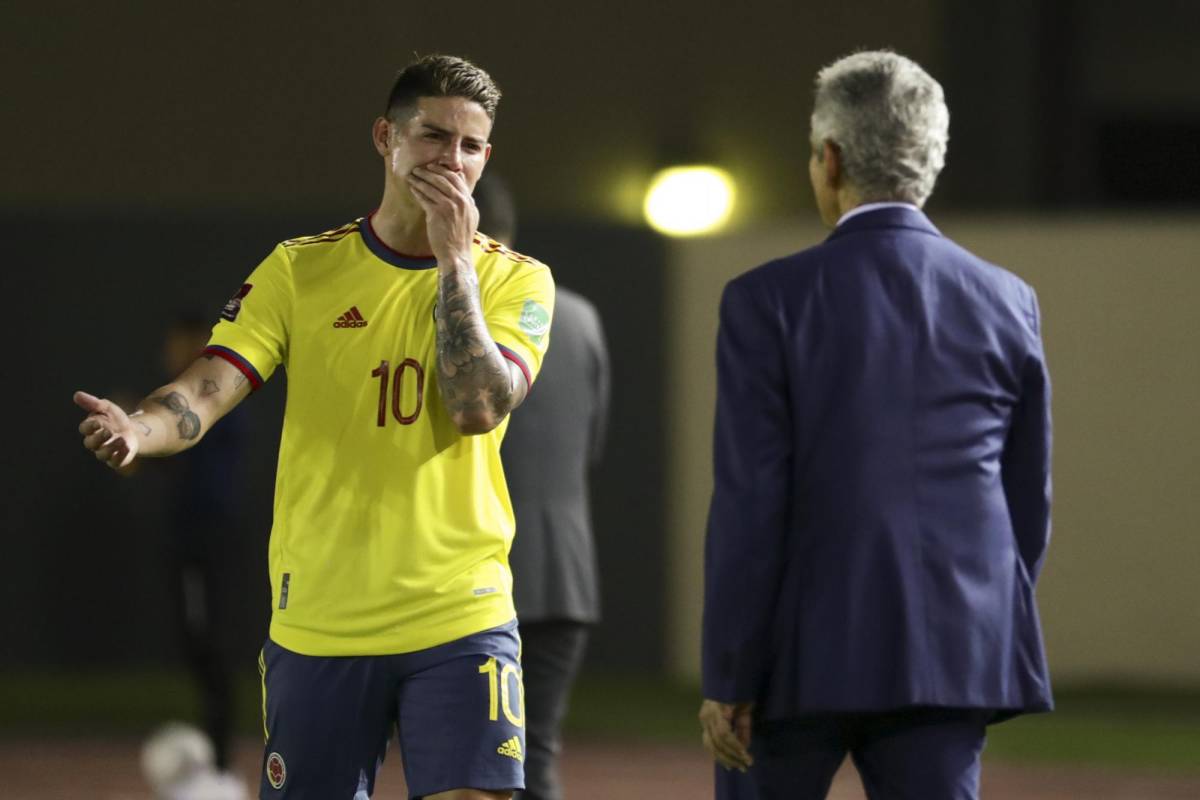 James Rodríguez y Reinaldo Rueda no estarán en el Mundial de Qatar 2022.