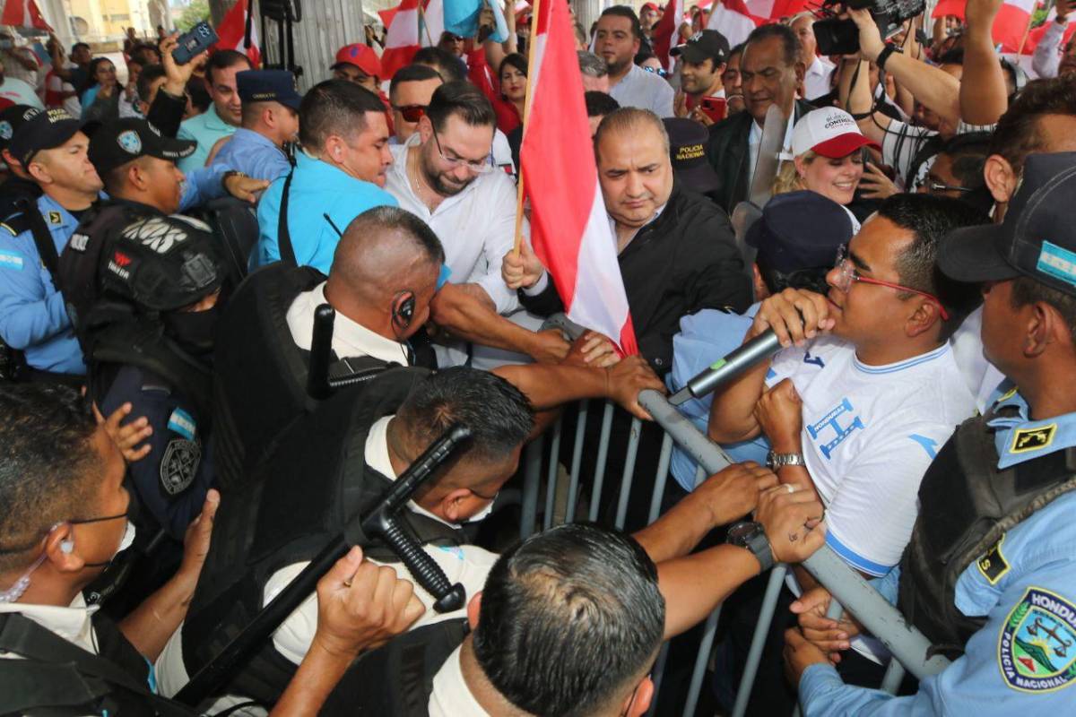 Toletazos y Cálix en el centro del caos: esto originó el zafarrancho en el CN