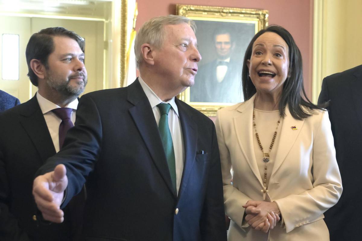 Así fue el encuentro entre María Corina Machado y Donald Trump