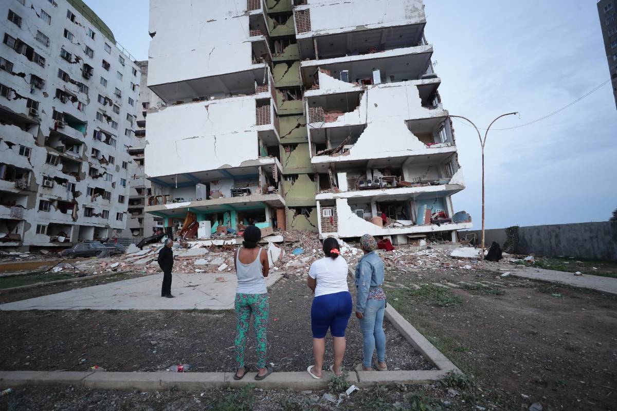 Las impactantes imágenes del doble terremoto en Venezuela