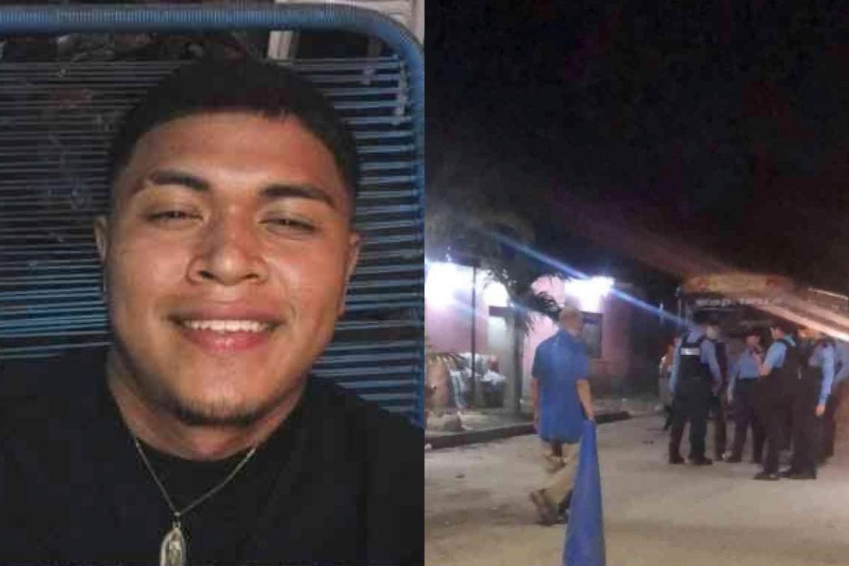 Ultiman a joven en plena celebración de Nochebuena en Chamelecón