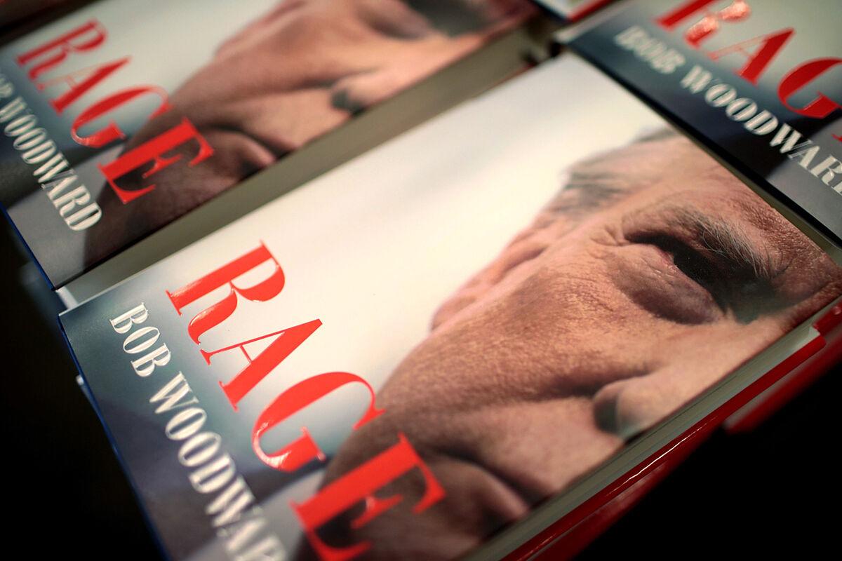 Woordward publicó un libro sobre Trump titulado Rage (Ira).