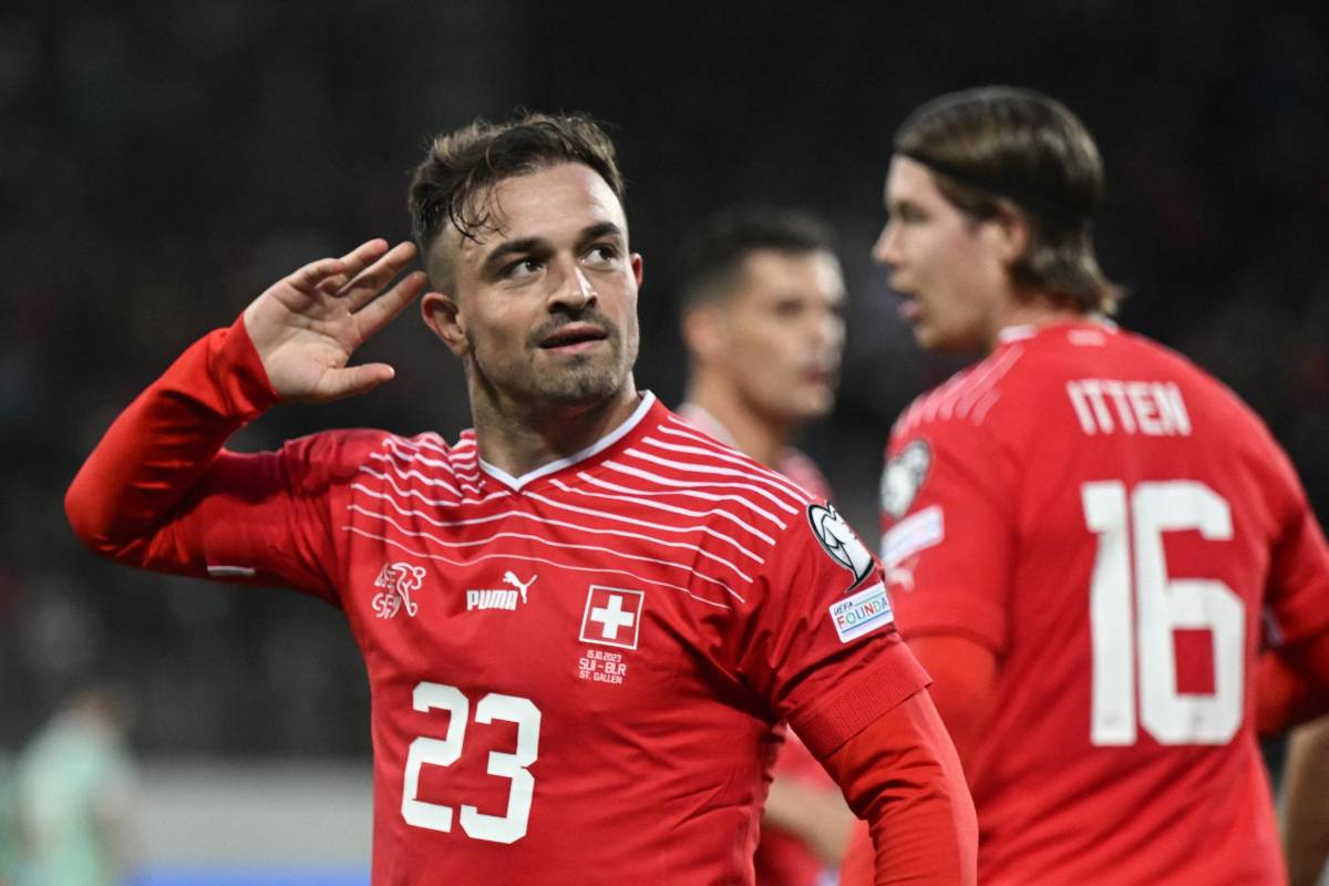 Shaqiri se retira como cuarto máximo goleador histórico de la Selección de Suiza.
