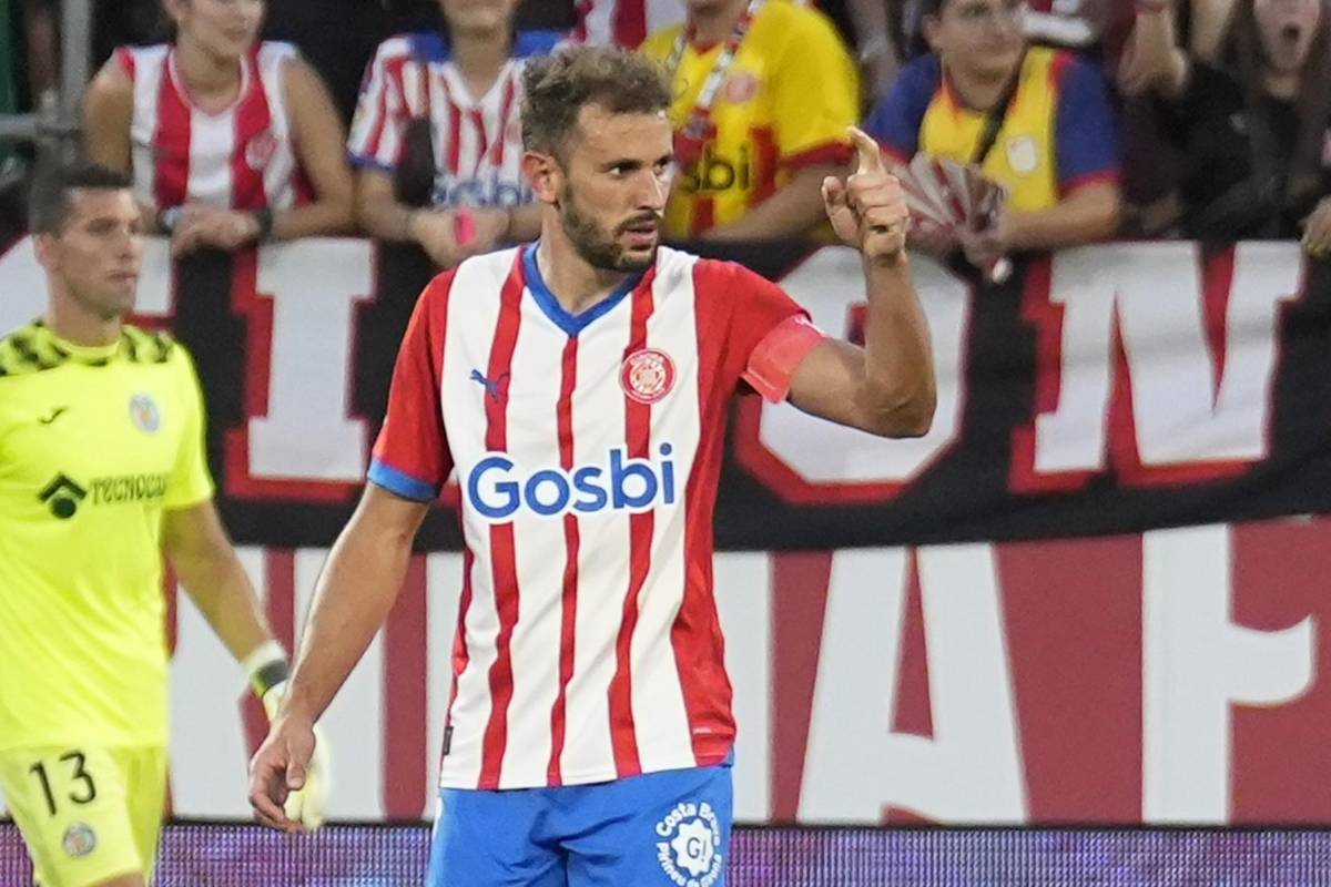 Cristhian Stuani fue la figura con un doblete en la goleada de 3-0 el Girona ante Getafe.