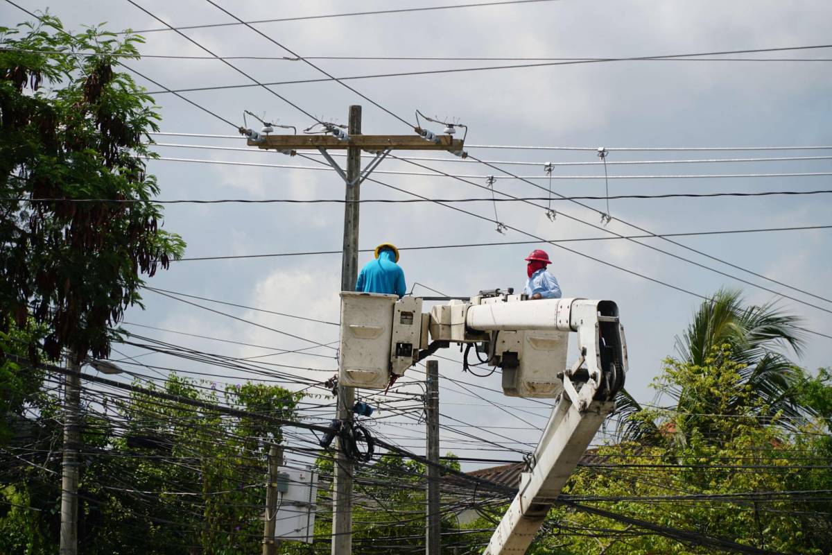 Conozca que zonas se quedarán sin energía en San Pedro Sula