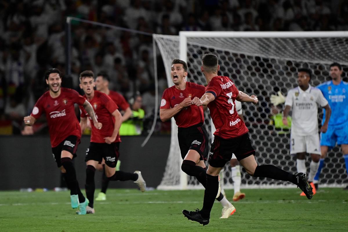 Lucas Torró hizo un golazo para el empate del Osasuna.