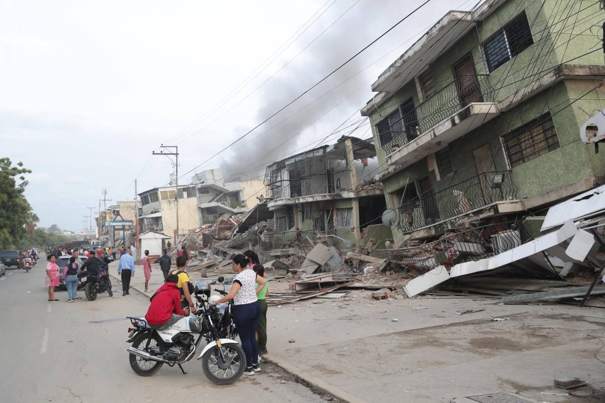 Las impactantes imágenes del doble terremoto en Venezuela
