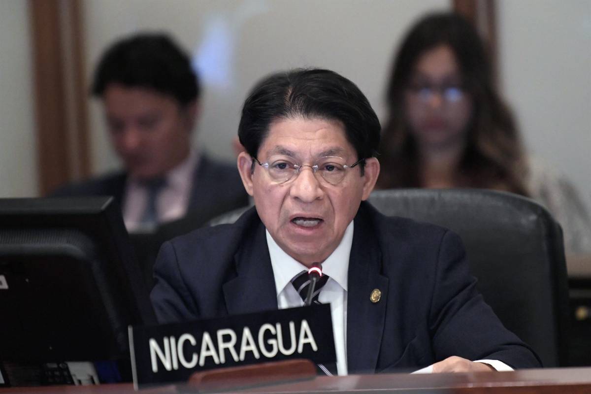 Nicaragua formaliza su pedido de salida de la OEA