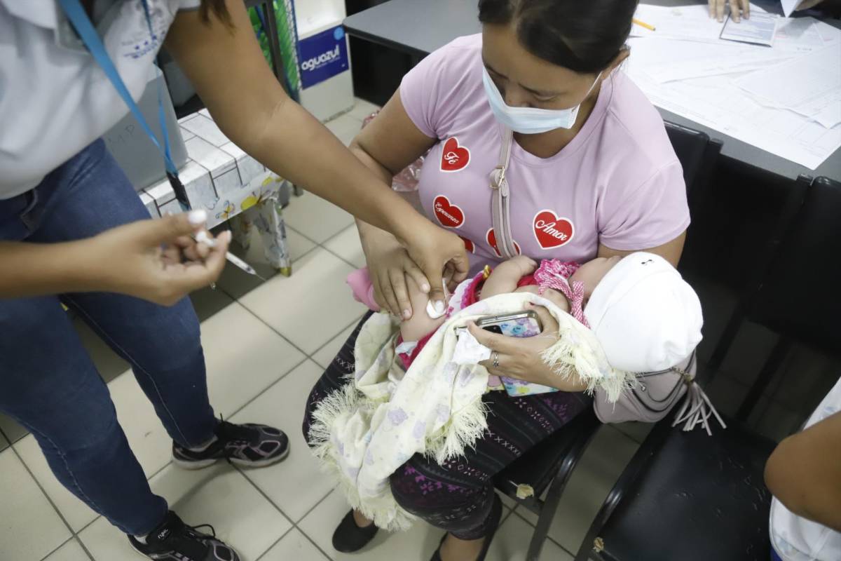 Porcentajes de vacunación de bebés sigue siendo baja en SPS