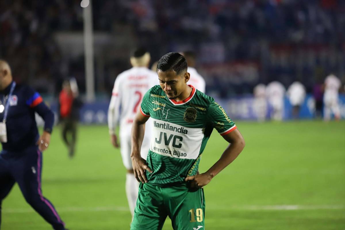 Dolor en Marathón: desgarrador llanto de Messiniti y lo que hicieron tras perder