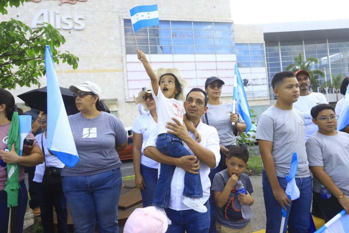 Las mejores fotos de la caminata de oración de los cristianos en Honduras