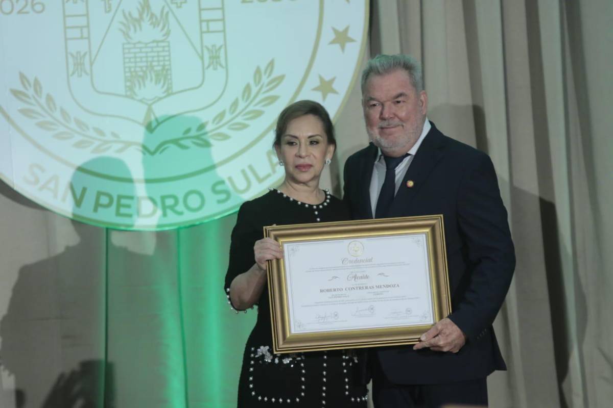 En fotos: Roberto Contreras es juramentado como alcalde de San Pedro Sula 2026-2030