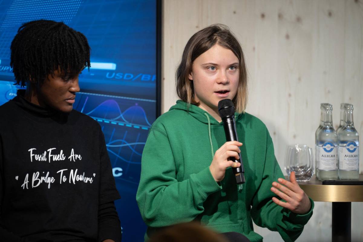 Greta Thunberg acusa a los asistentes a Davos de “alimentar la destrucción del planeta”