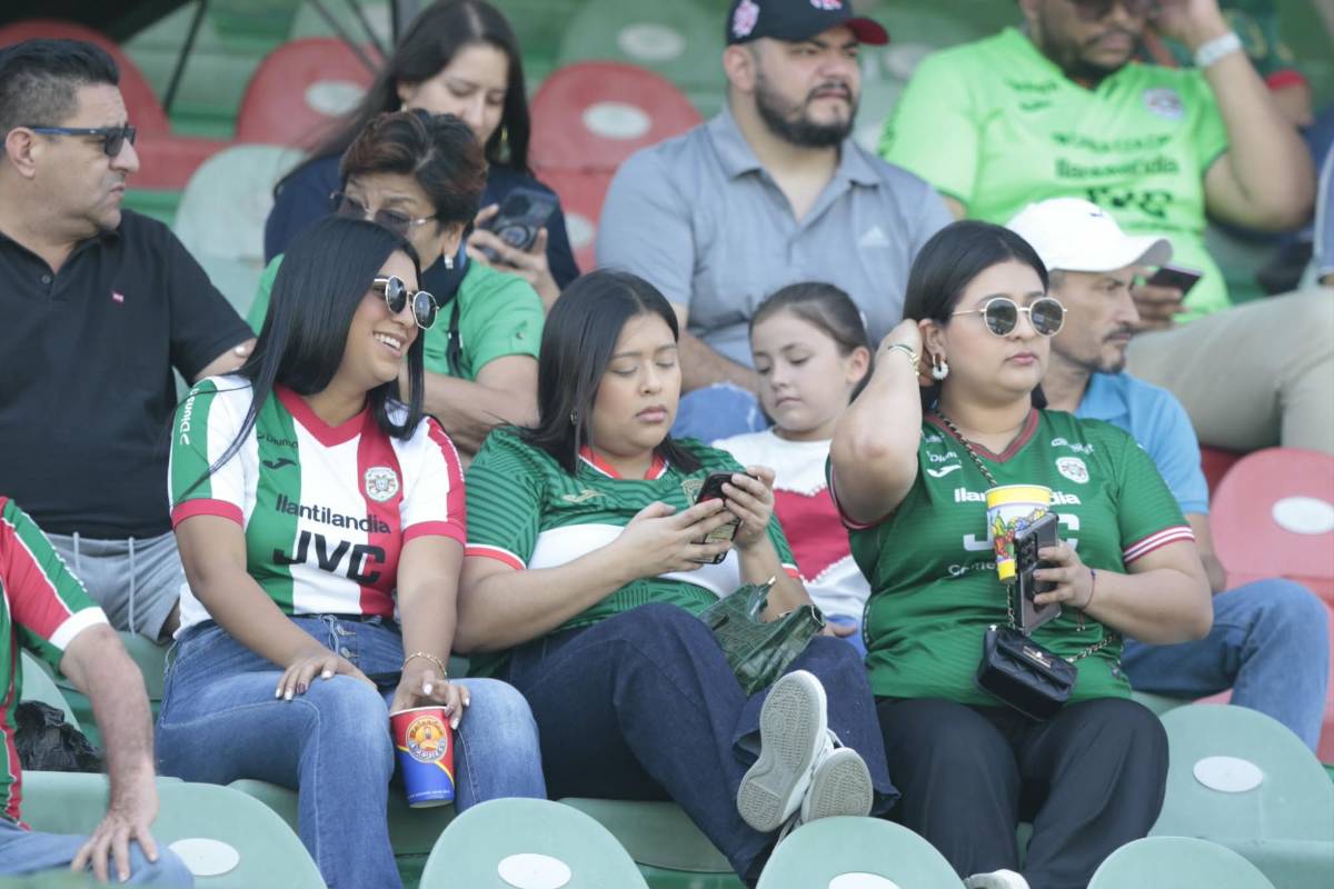 Esposa de futbolista y argentina enamoran: las bellezas en el Marathón-Olimpia