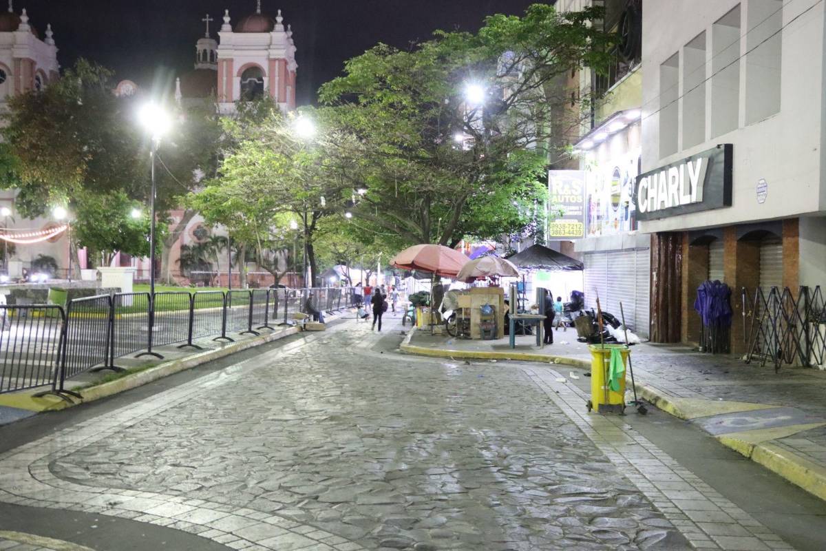 <b>Las aceras siguen tomadas en los alrededores de la catedral metropolitana san pedro apóstol. </b>