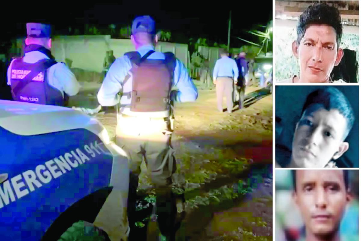 Ajuste de cuentas, posible causa de triple homicidio en Tocoa, Colón