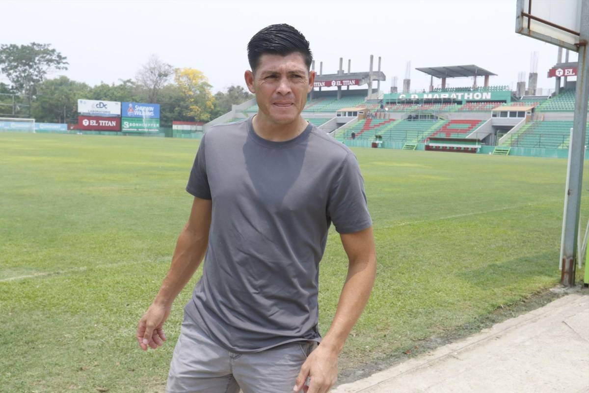 Francisco Martínez en el estadio Yankel Rosenthal.