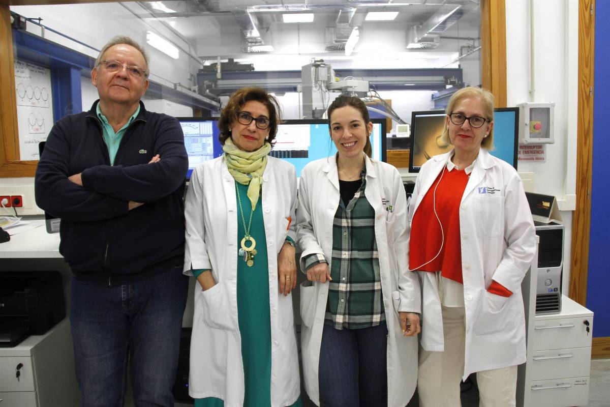 El equipo de geocronología que ha llevado a cabo este trabajo.