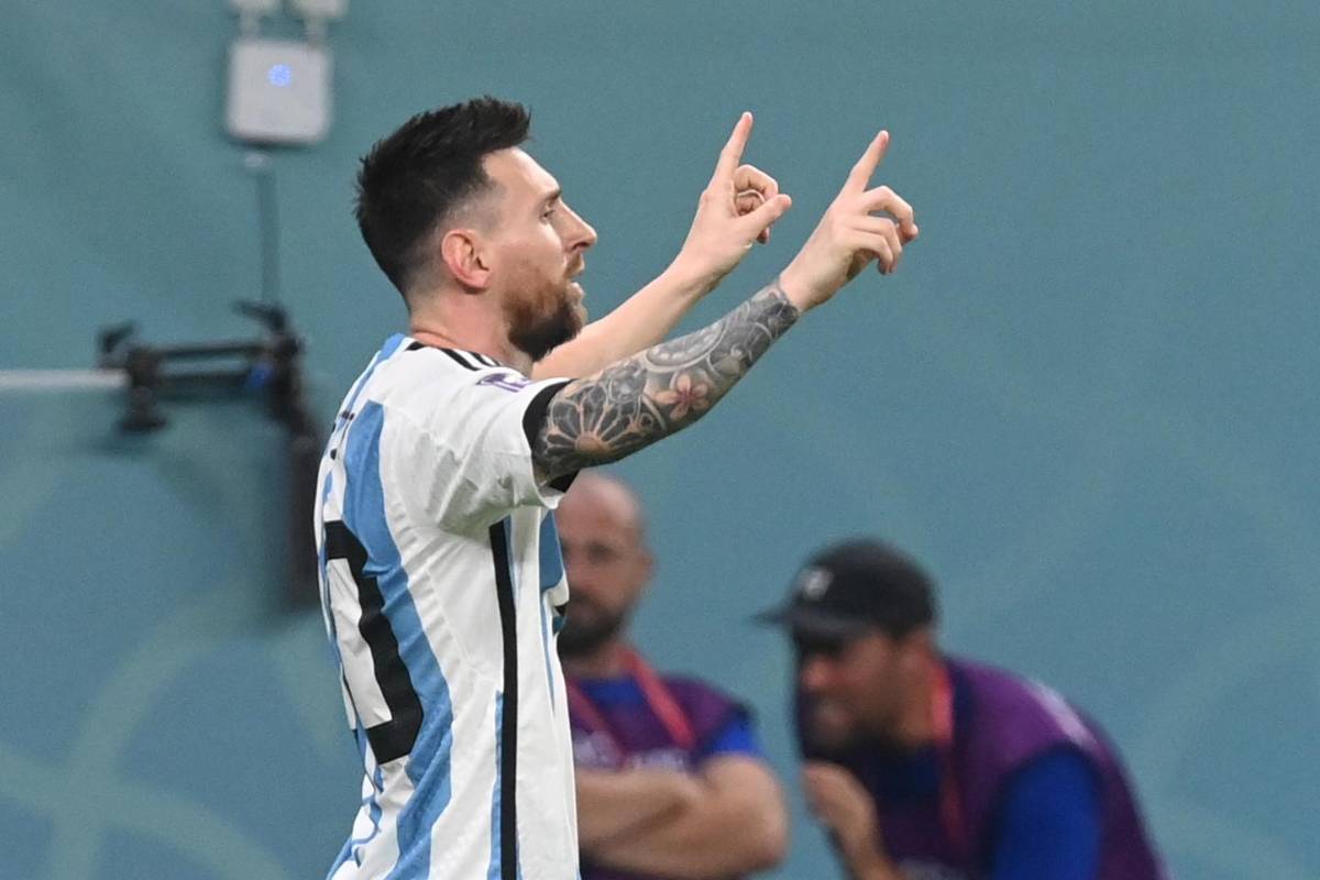 Genio: El golazo de Messi que abrió el marcador ante Australia