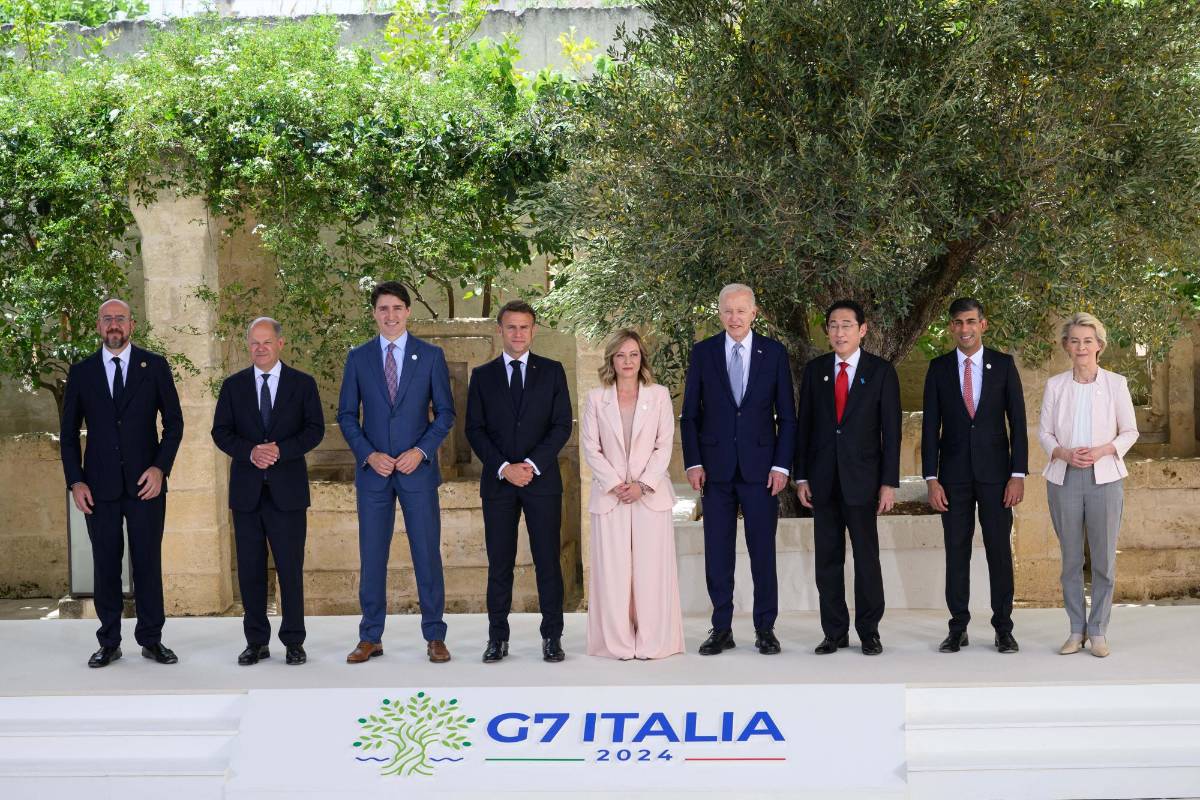 Inicia la cumbre italiana del G7 centrada en la ayuda a Ucrania
