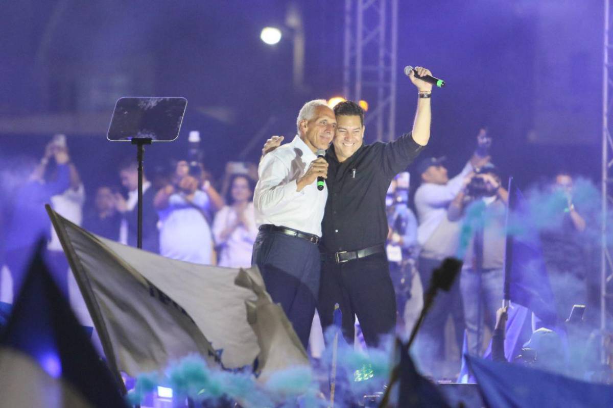 Nasry Asfura pide cuidar el voto en su cierre de campaña