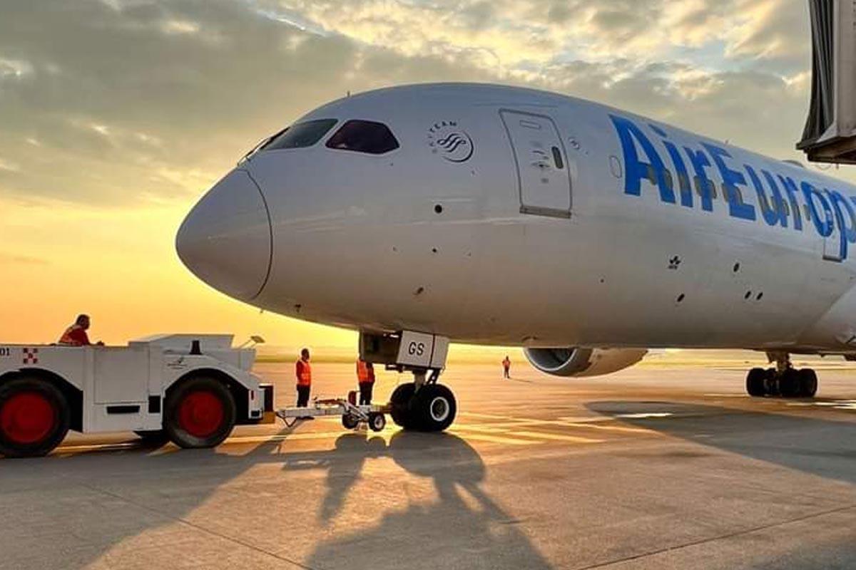 Air Europa cumple seis años en el aeropuerto de San Pedro Sula