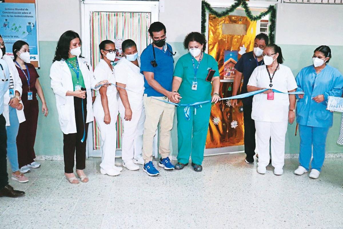 En el hospital Mario Rivas abren sala de infusiones