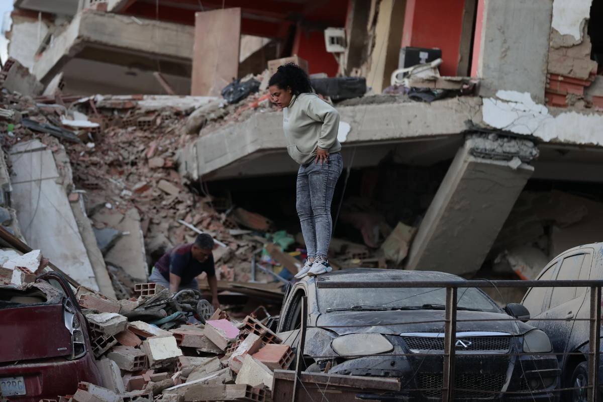Las impactantes imágenes del doble terremoto en Venezuela