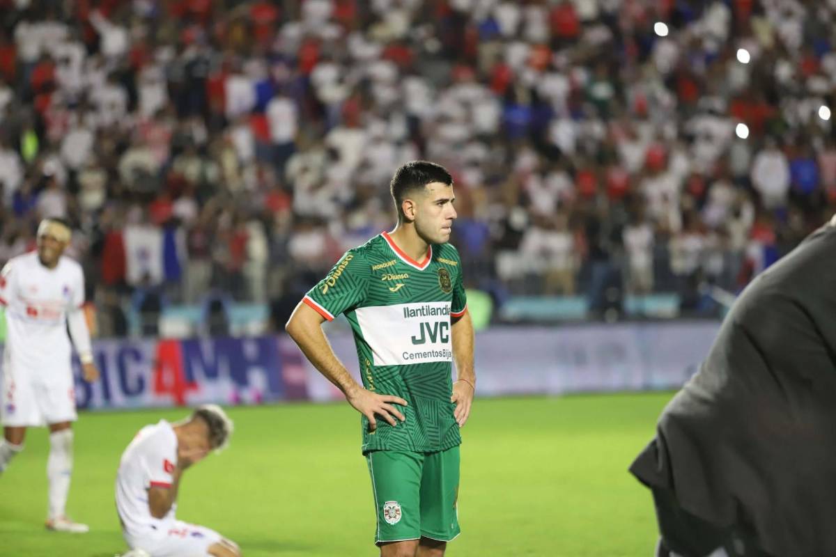 Dolor en Marathón: desgarrador llanto de Messiniti y lo que hicieron tras perder