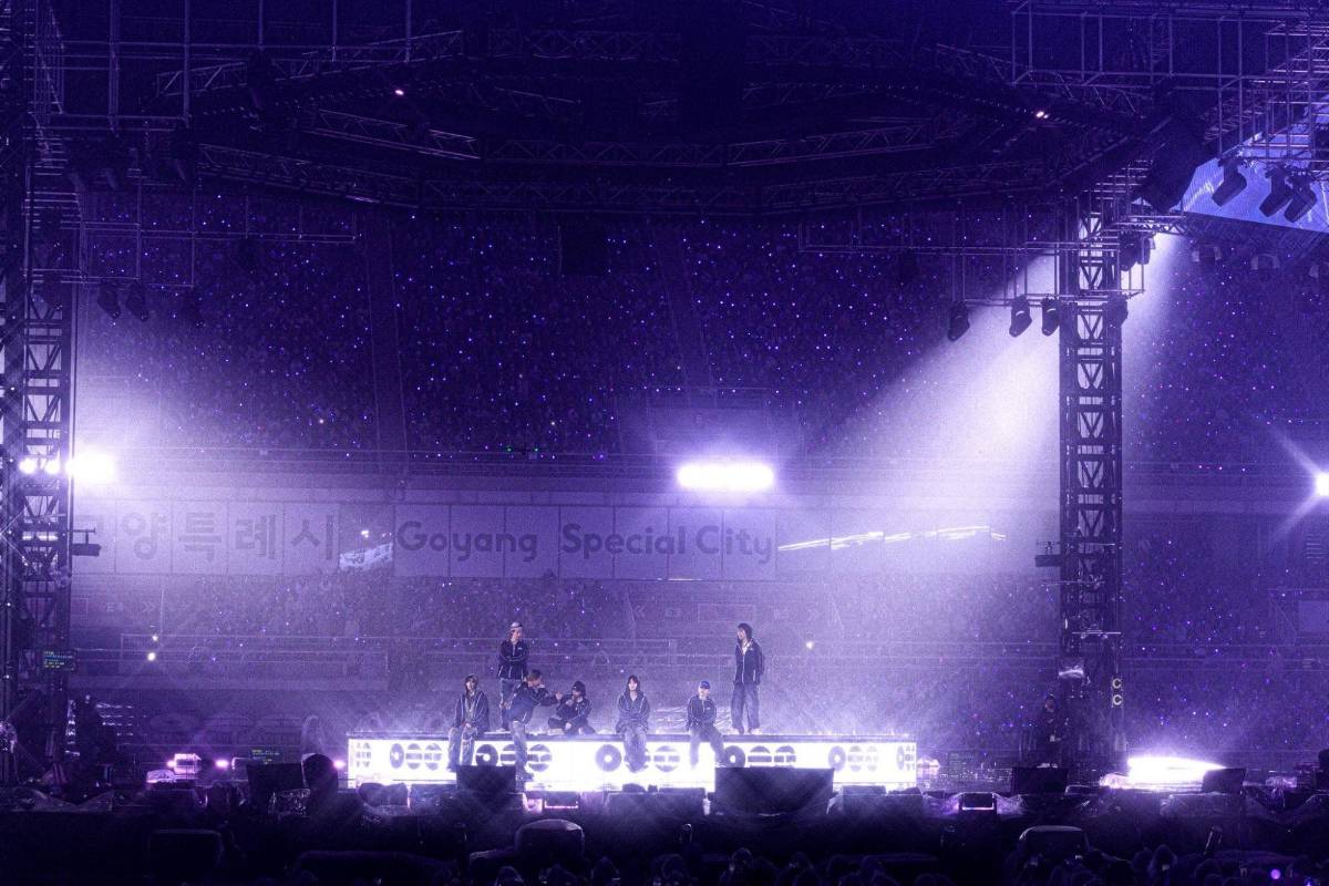 BTS inicia su gira mundial en Goyang bajo la lluvia