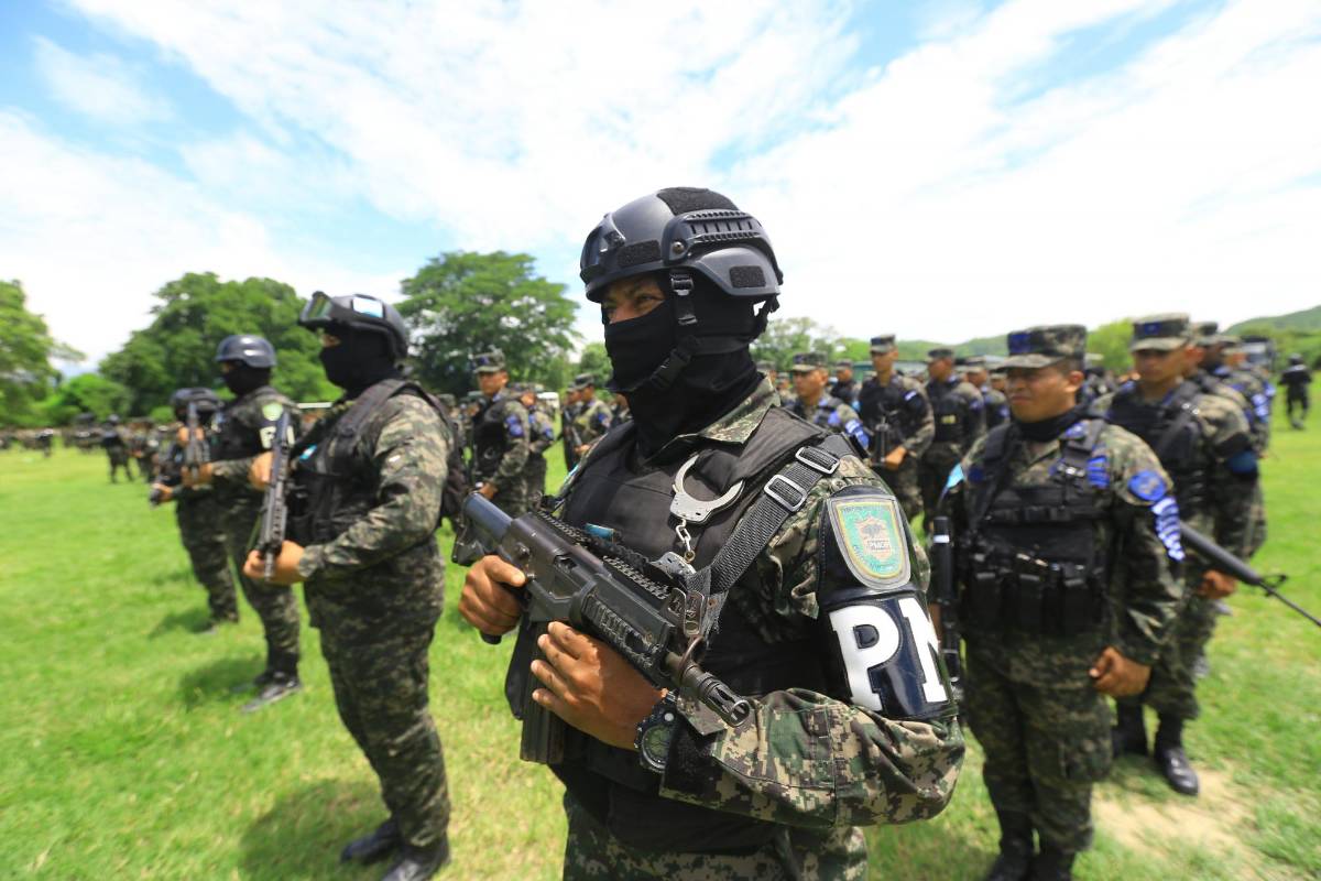 Fuerza militar de Honduras se consolida en la región