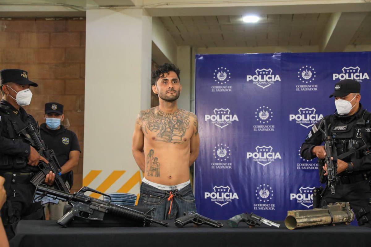 Bukele anuncia captura del noveno de 15 cabecillas de la Mara Salvatrucha en El Salvador