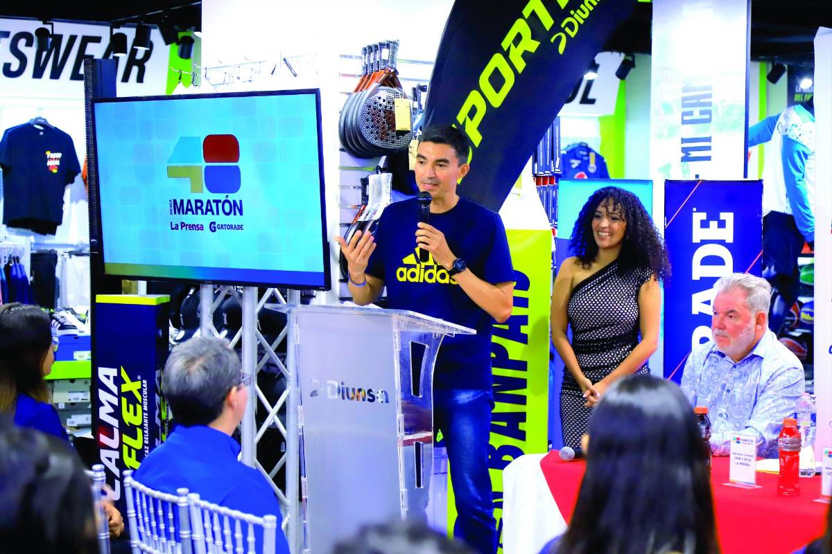 Mario Valladares, entrenador oficial de la Maratón.