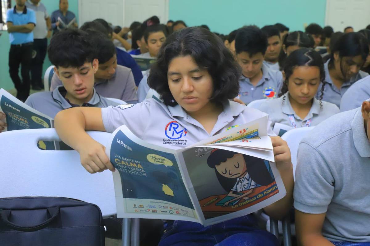 Capacitaciones de Mente Sana ya llegan a los estudiantes