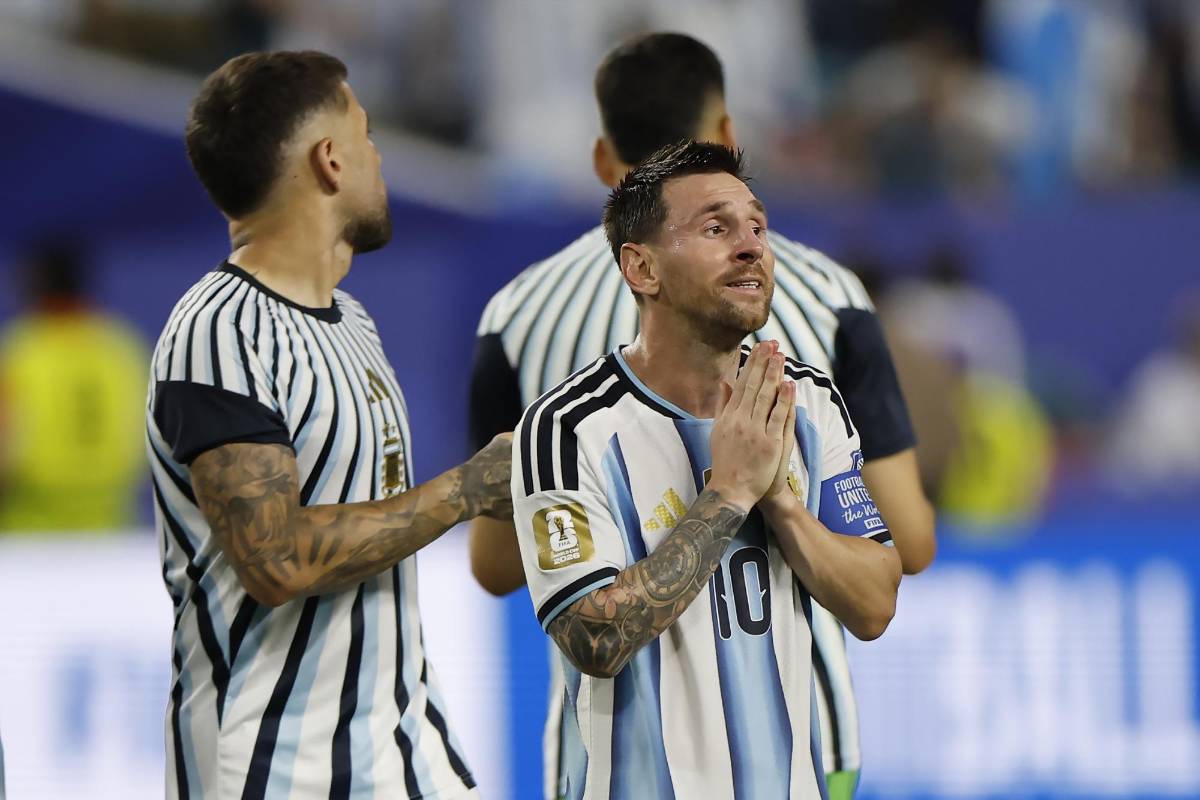 Argentina vs Cabo Verde: Messi rompió en llanto, pelea con compañero y lo que hizo con Vozinha
