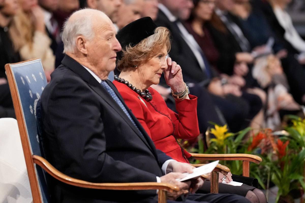 Las imágenes de la entrega del Premio Nobel de la Paz a María Corina Machado