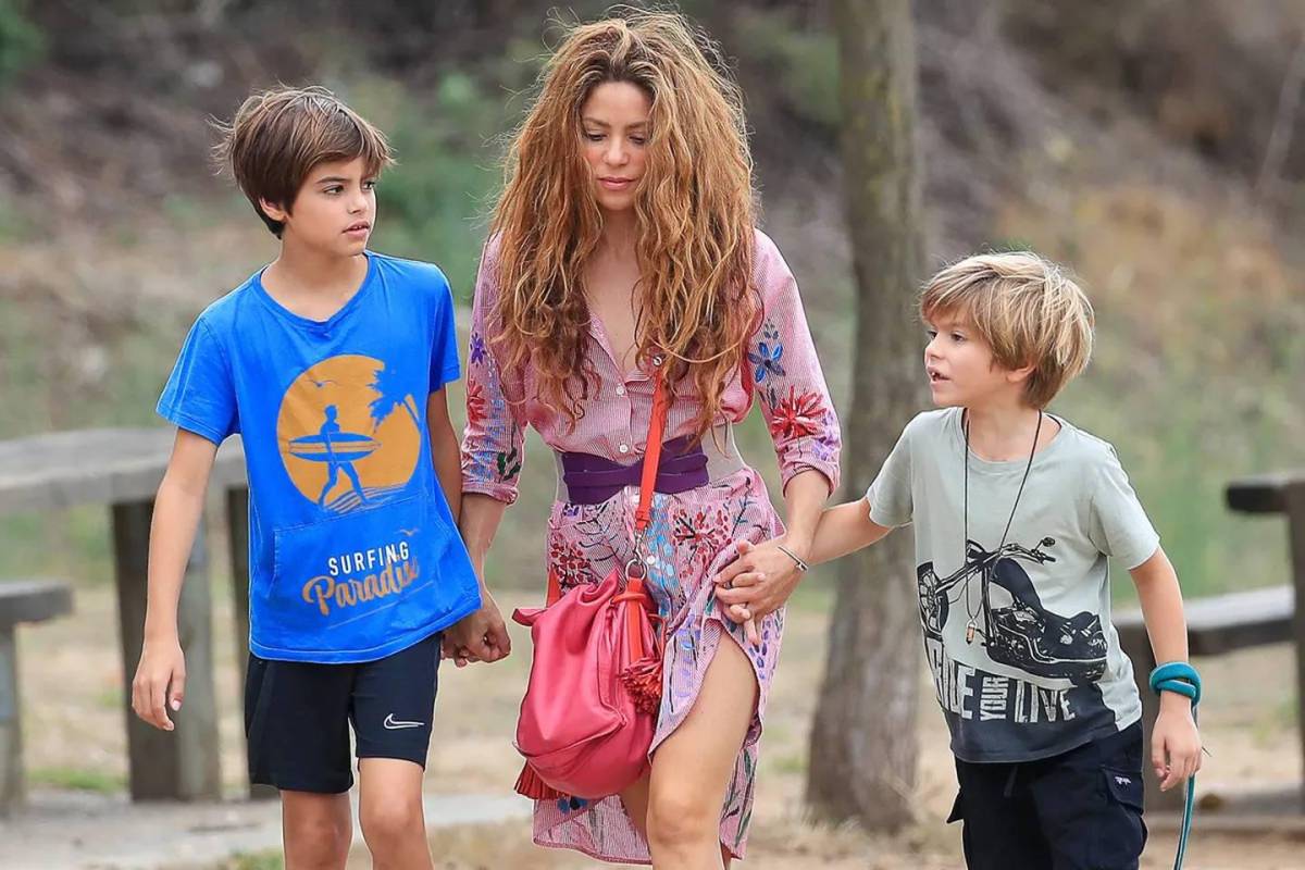 “Acróstico”, la carta de amor de Shakira a sus hijos Milan y Sasha
