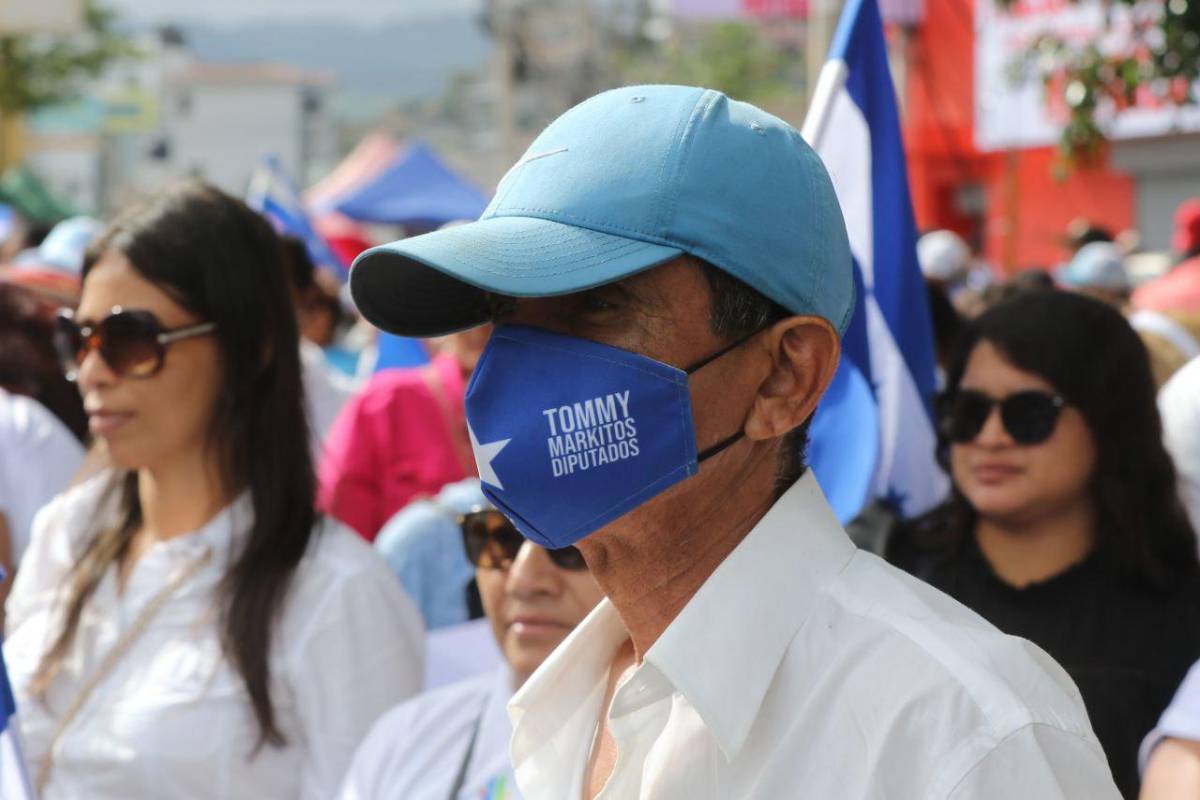 Perdimos el TPS por culpa del familión: Nacionalistas protestan en Tegucigalpa