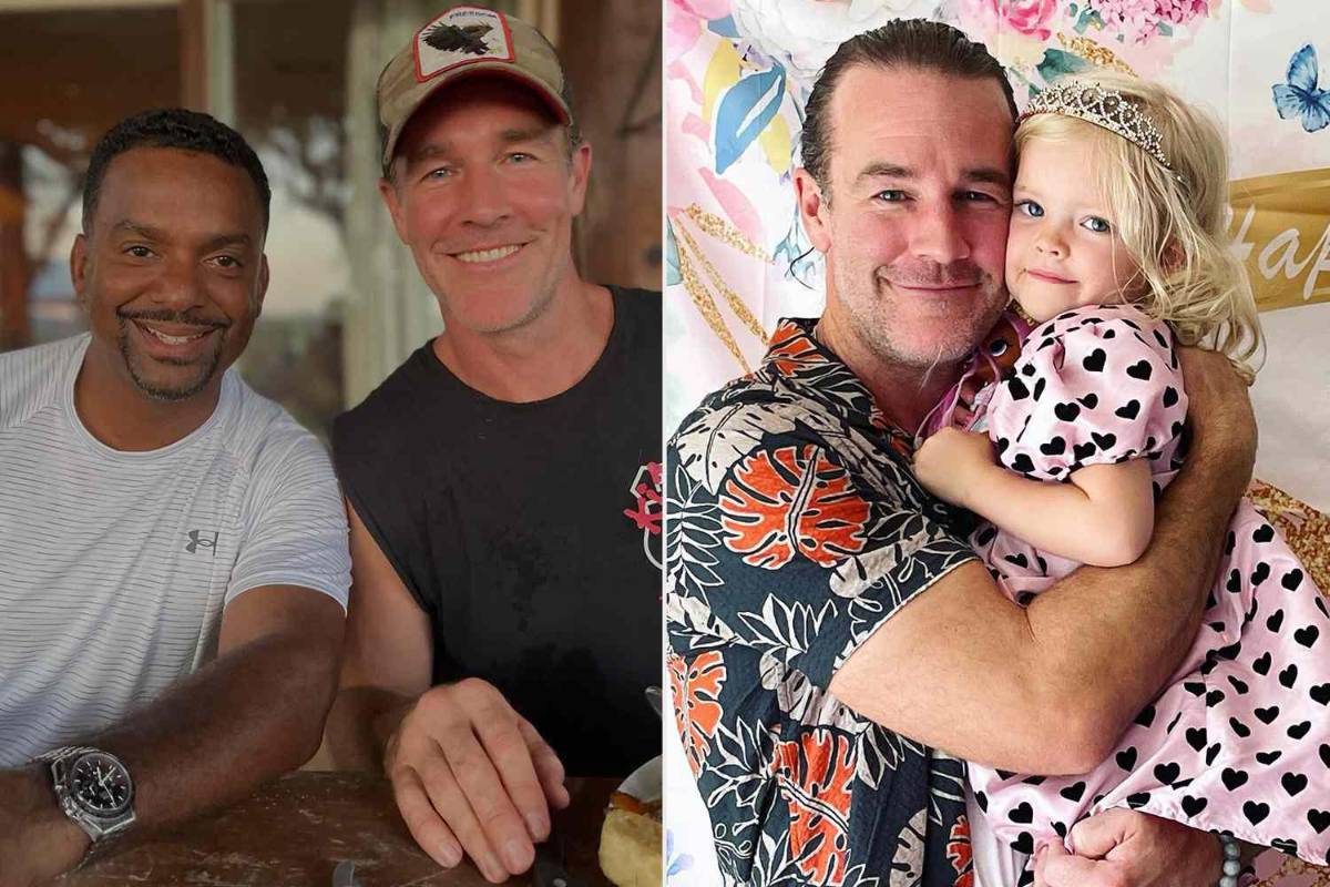 Alfonso Ribeiro y la desgarradora foto de su despedida de James Van Der Beek